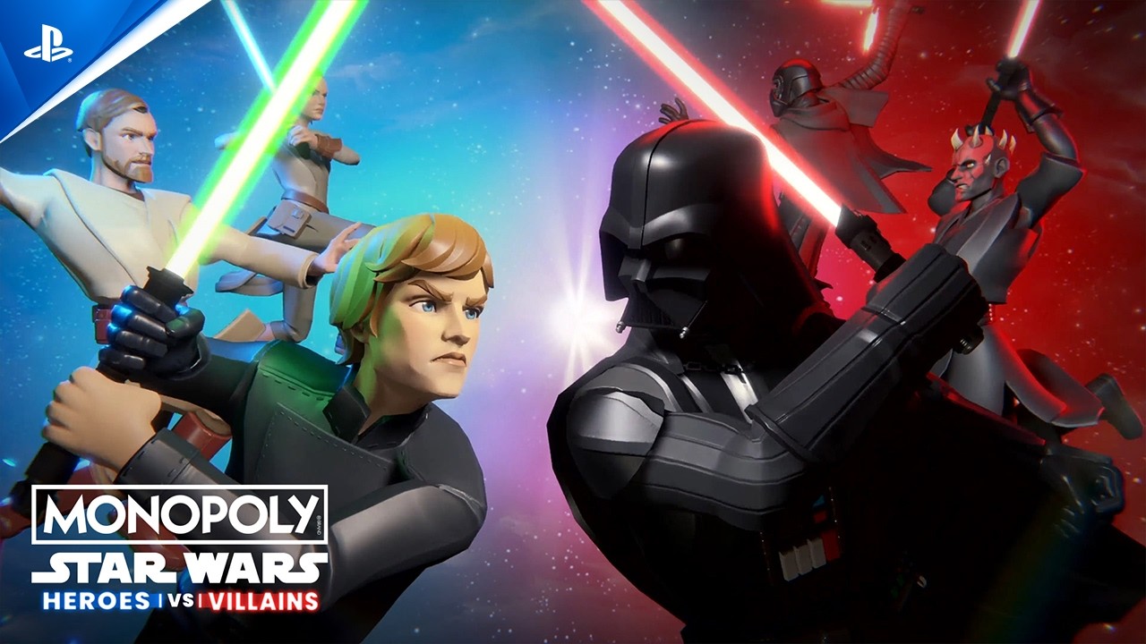 Monopoly: Star Wars Heroes vs. Villains - Gameplay Overview Trailer | PS5 Games - YouTube