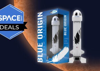 Grab the Estes Blue Origin model rocket ahead of Memorial Day with it’s lowest price since January!