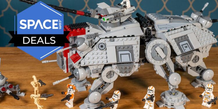 Forget the AT-ST, at 20% off this Lego Star Wars AT-TE is the king of Star Wars walkers