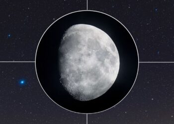 What is the blue-white star next to the moon tonight?