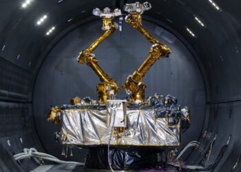 DARPA readies robotic deep-space repair satellite for 2026 launch